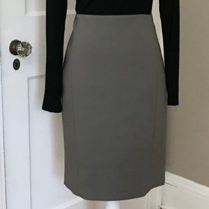 T Tahari Marine Skirt